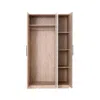 PlanoSpace Modern 3-Door Wardrobe