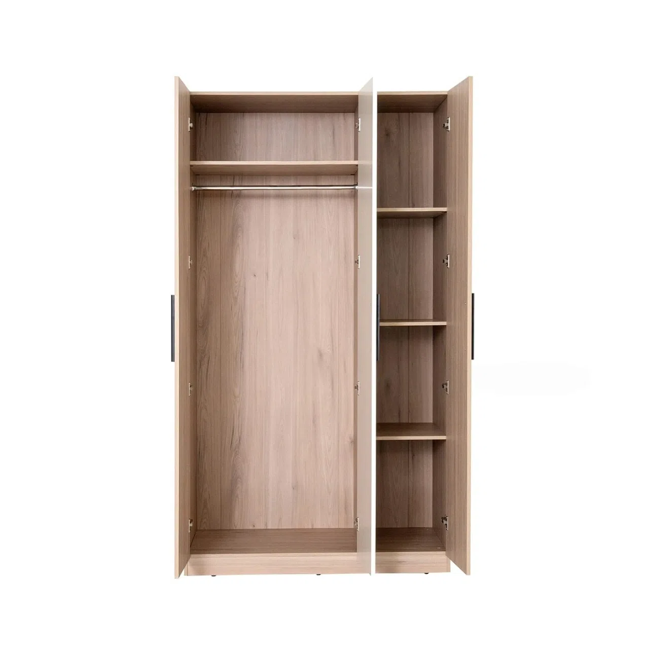 PlanoSpace Modern 3-Door Wardrobe