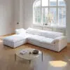Karnak Cloud Couch 4 Seater Sectional Sofa – White