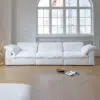 Karnak Cloud Couch 4 Seater Sectional Sofa – White