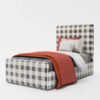 Checkered kids Bed