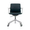 Luno Medium Back Leather Chair