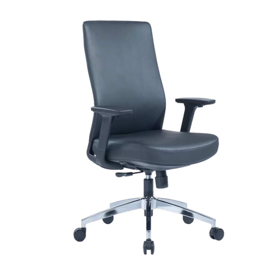 Adrik Medium Back Leather Chair…
