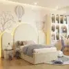 Bouclé Bloom Bed for Kids