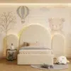Bouclé Bloom Bed for Kids