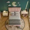 Celeste Velvet Bed for Kids