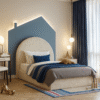 Cloud Bouclé Bed Frame