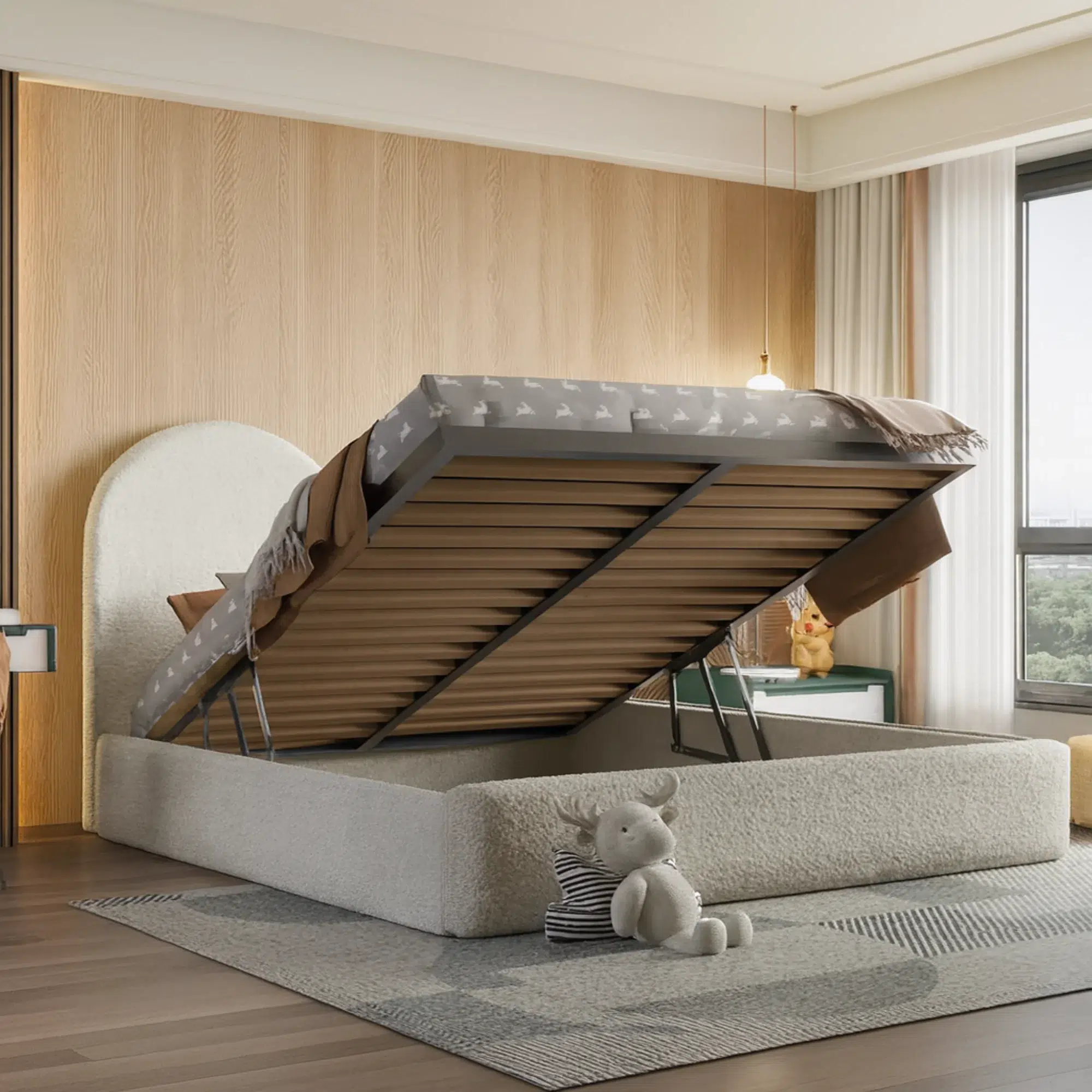 Moon Cloud Kids Bed