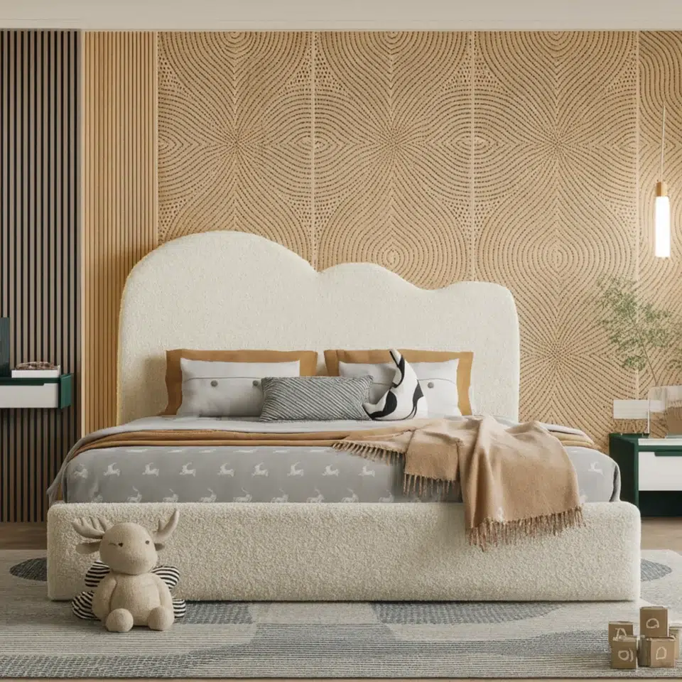 Moon Cloud Kids Bed