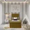 Vertical Line Kids Bed