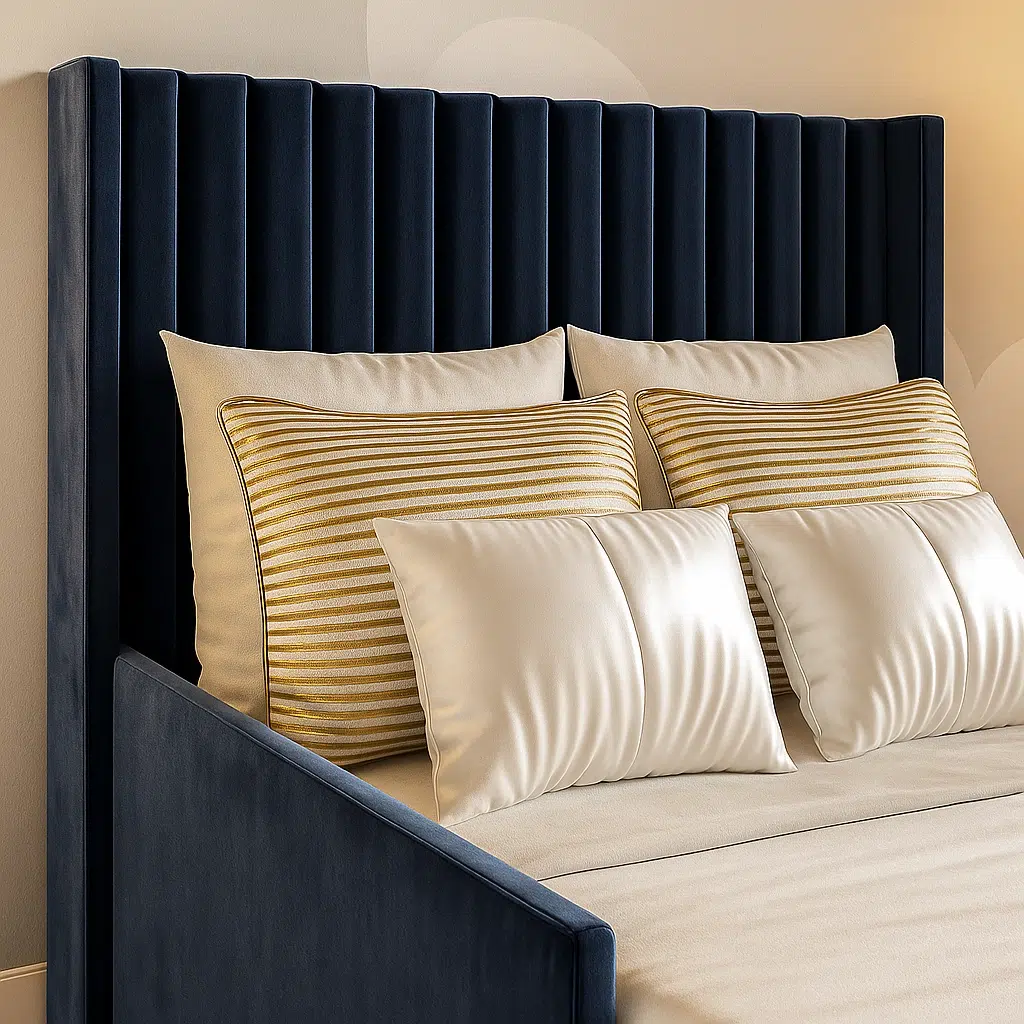 Cuddle Stripe Kids Bed