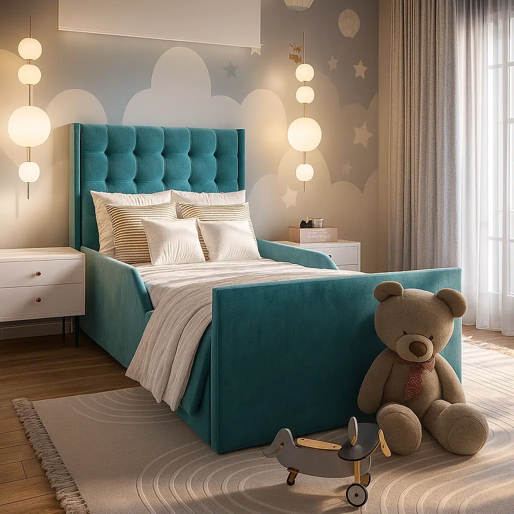 Luxe Tuft Kids Bed