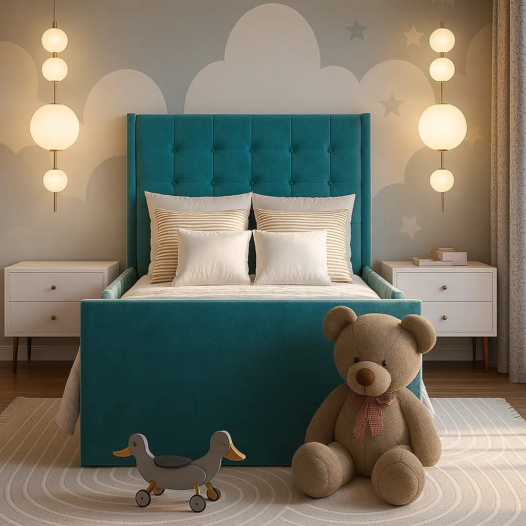 Luxe Tuft Kids Bed