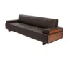 Uffis Wood Three Seater Sofa
