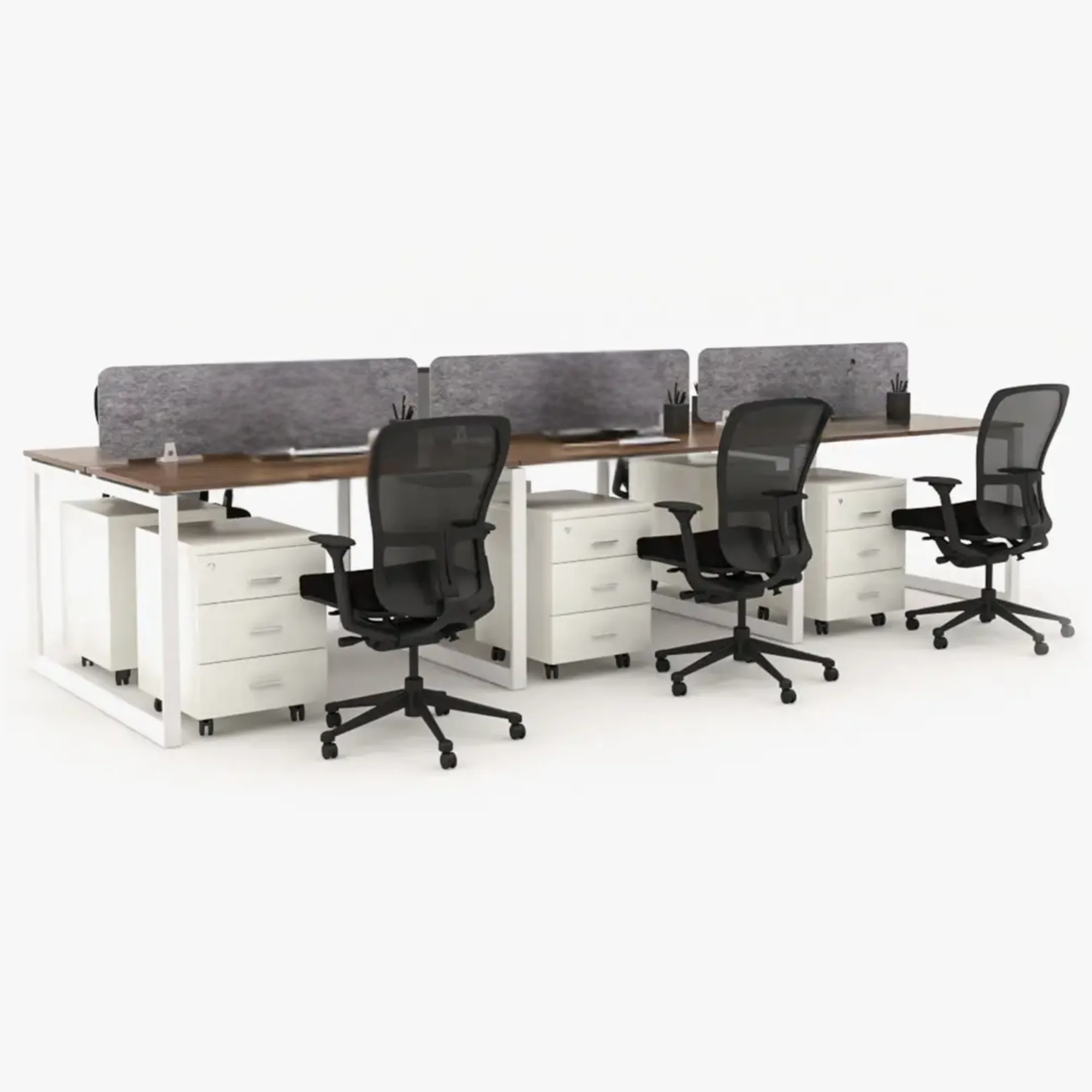 Urbanz Face to Face Workstation Cluster of 6