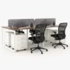 Urbanz In-Line Workstation Cluster of 2
