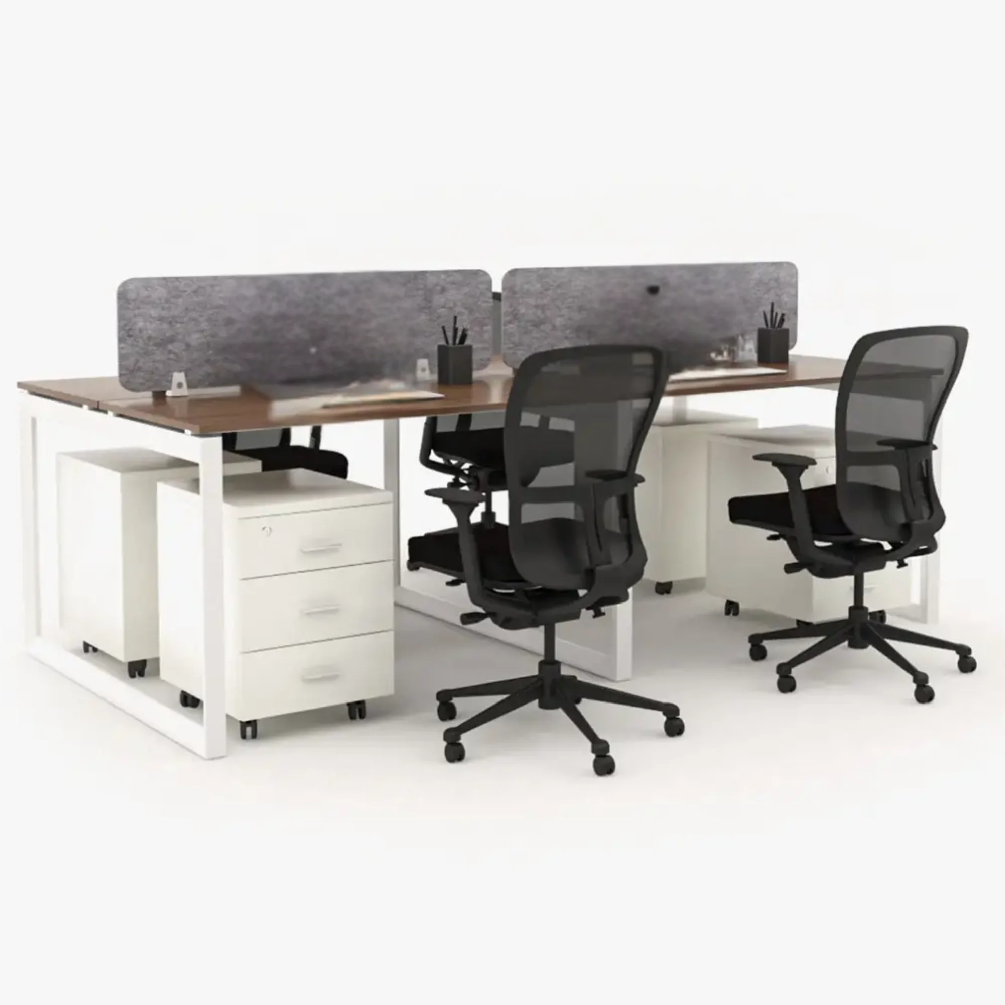 Urbanz In-Line Workstation Cluster of 2