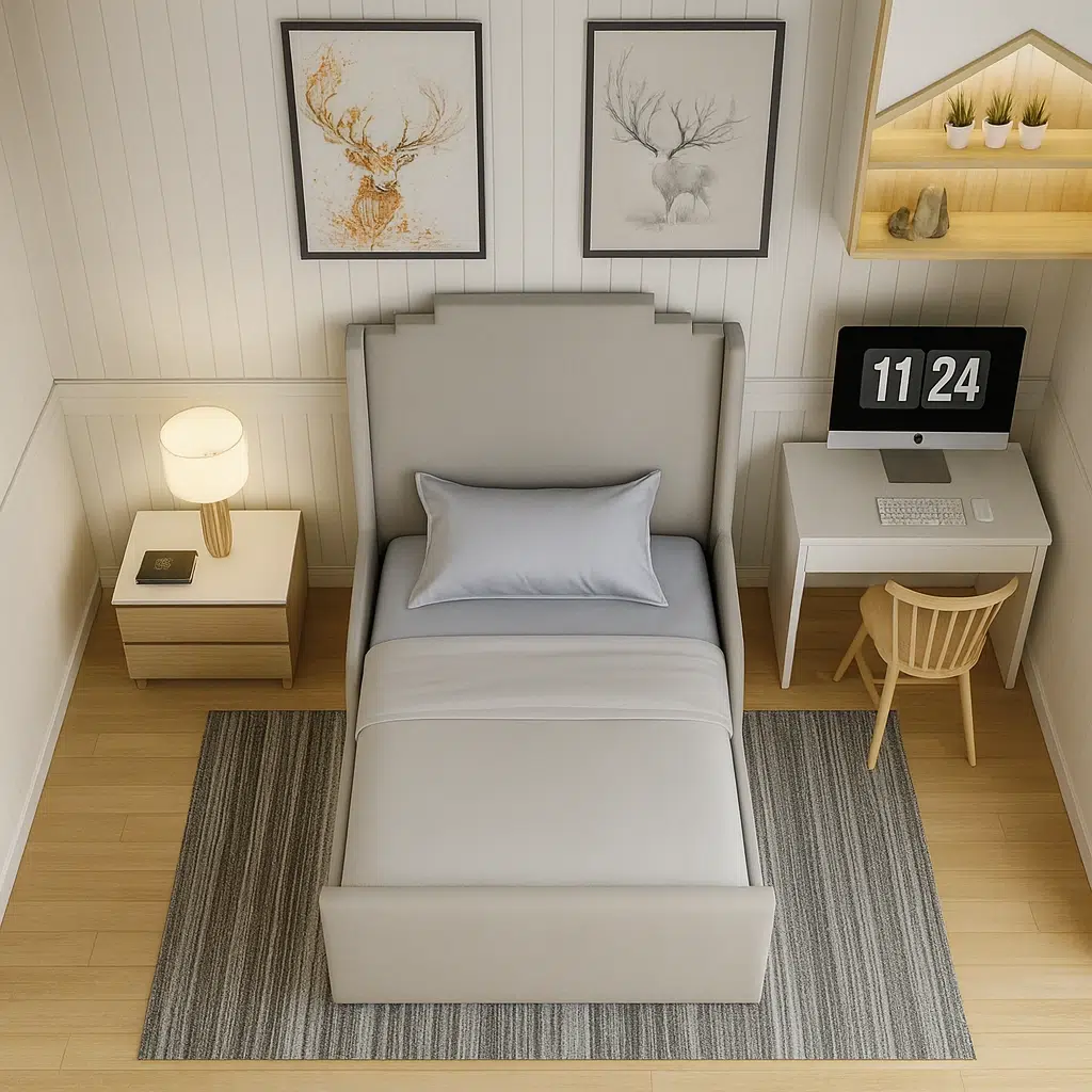 Vertex Panel Bed Frame