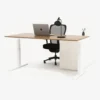 Aztrolift Height Adjustable Desk with Side Cabinet