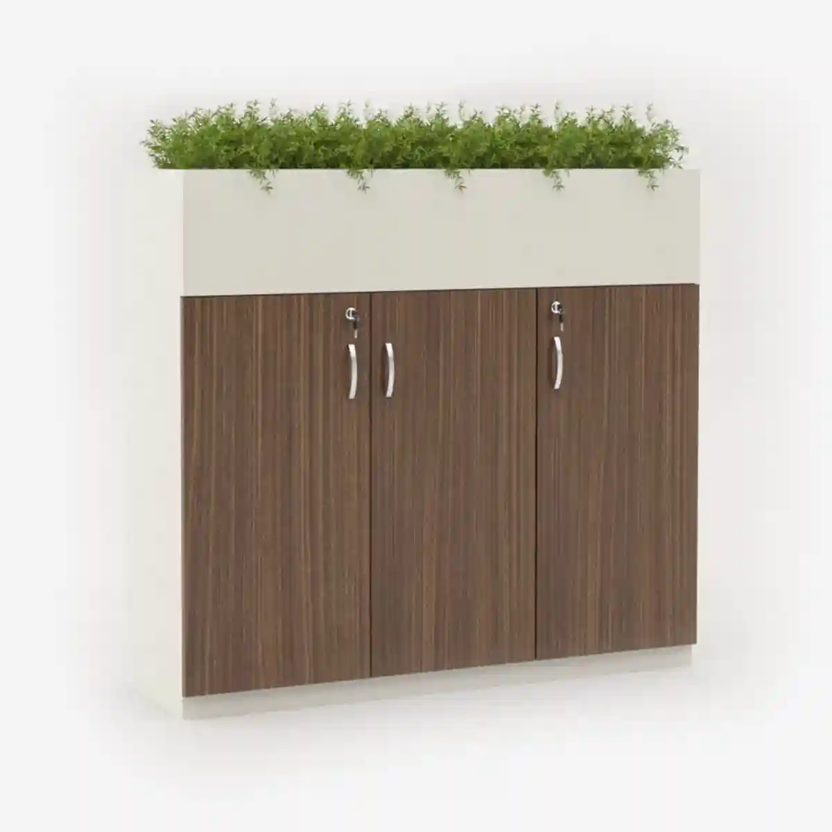 Botany Workstation Side Cabinet with Planter