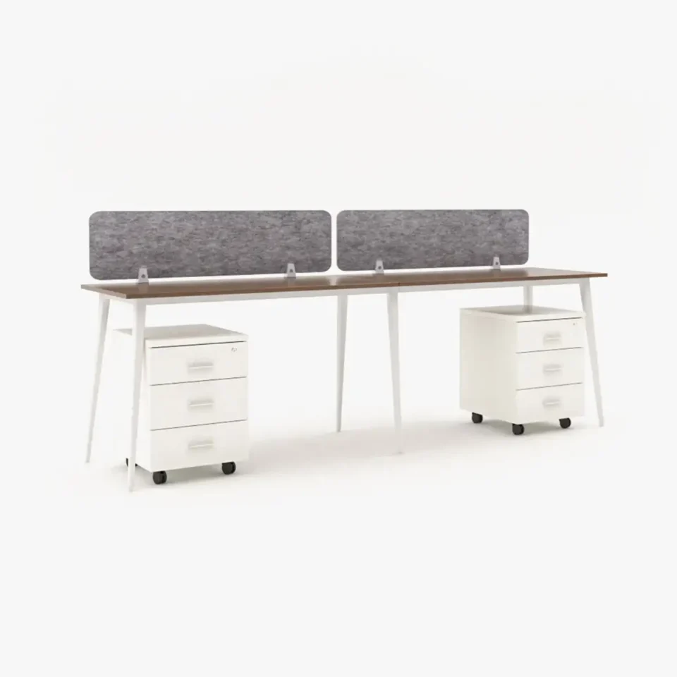 Flexki In-Line Workstation Cluster of 2