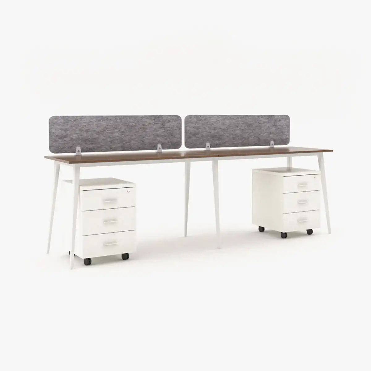 Flexki In-Line Workstation Cluster of 2