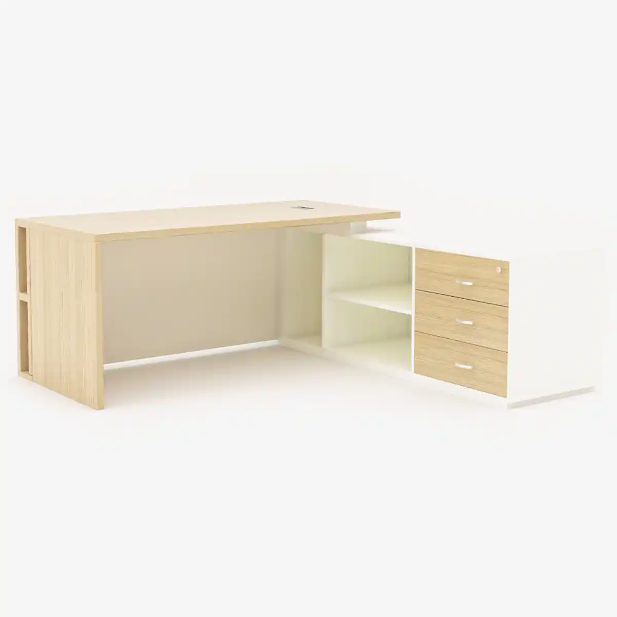 Huguas Executive L-Shape Desk