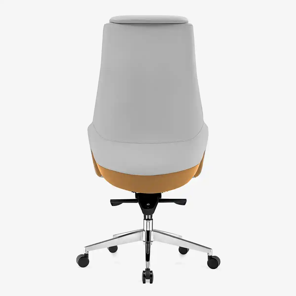 Hymon High Back Leather Chair