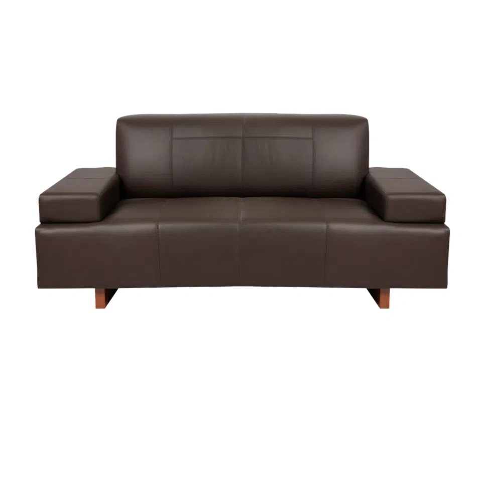 Uffis Wood Two Seater Sofa