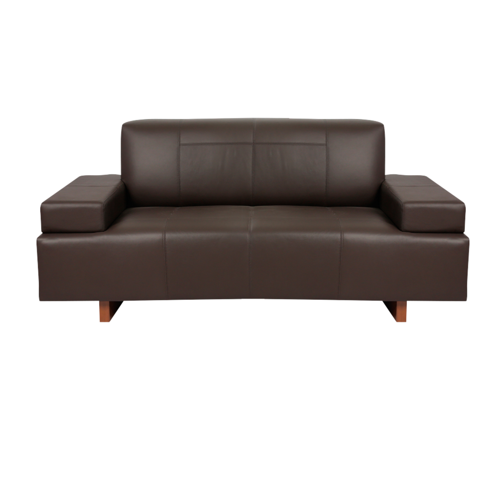 Uffis Wood Two Seater Sofa
