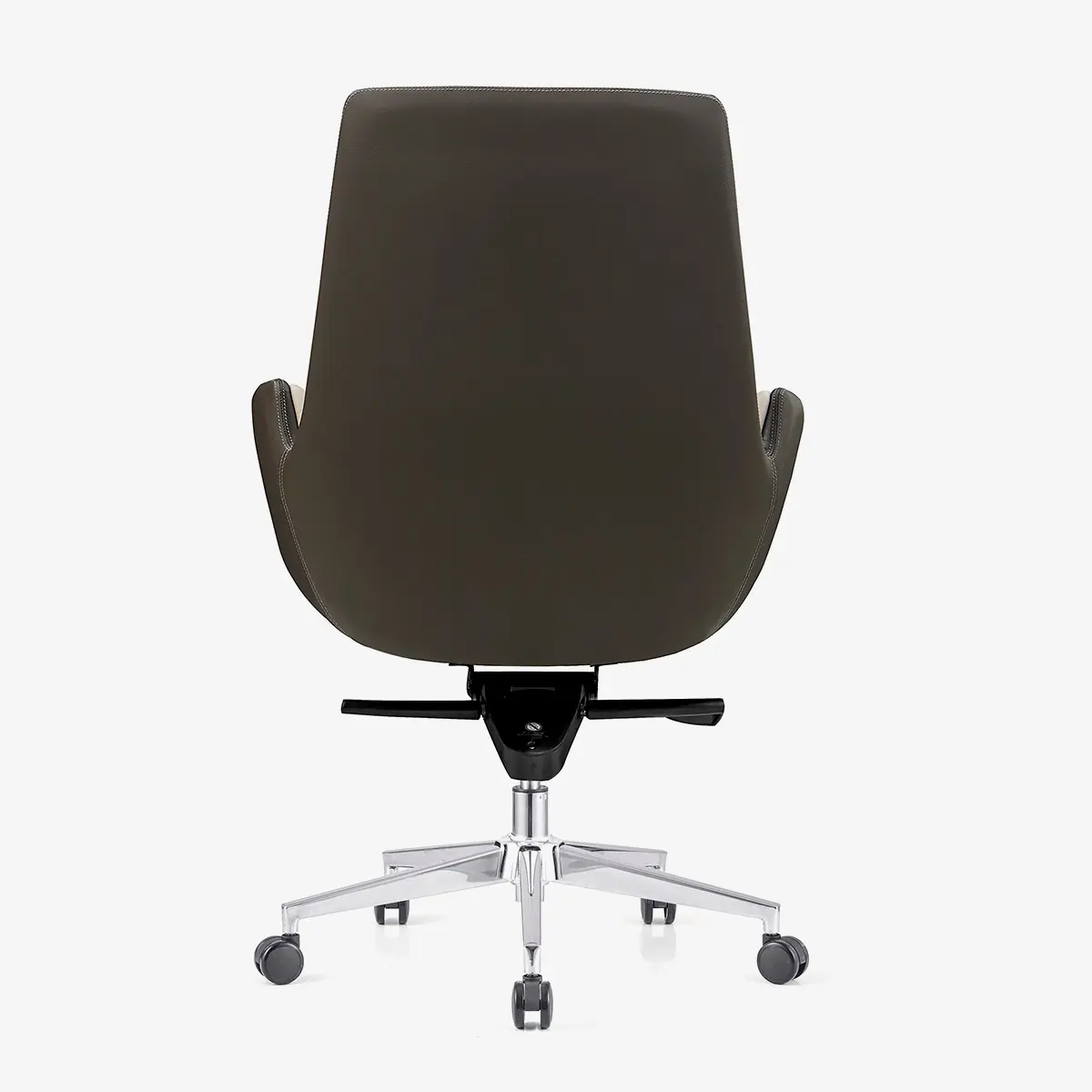 Maru Medium Back Leather Chair