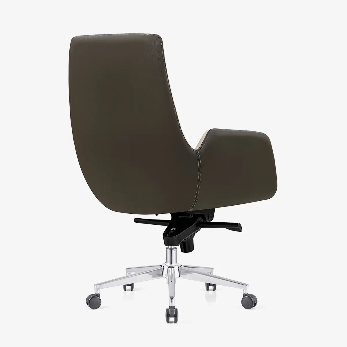 Maru Medium Back Leather Chair