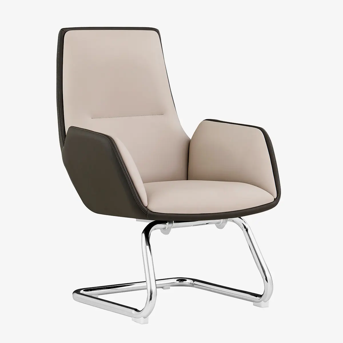 Maru Visitor Leather Chair