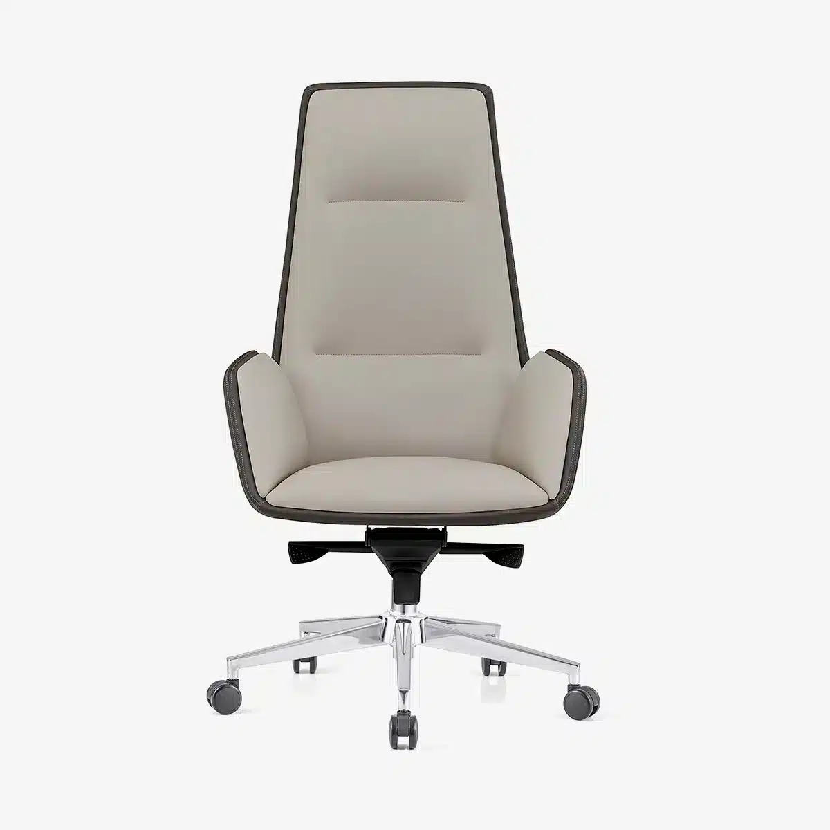 Maru High Back Leather Chair