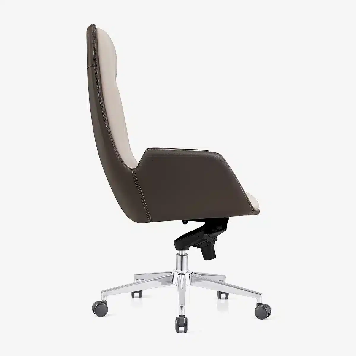 Maru High Back Leather Chair