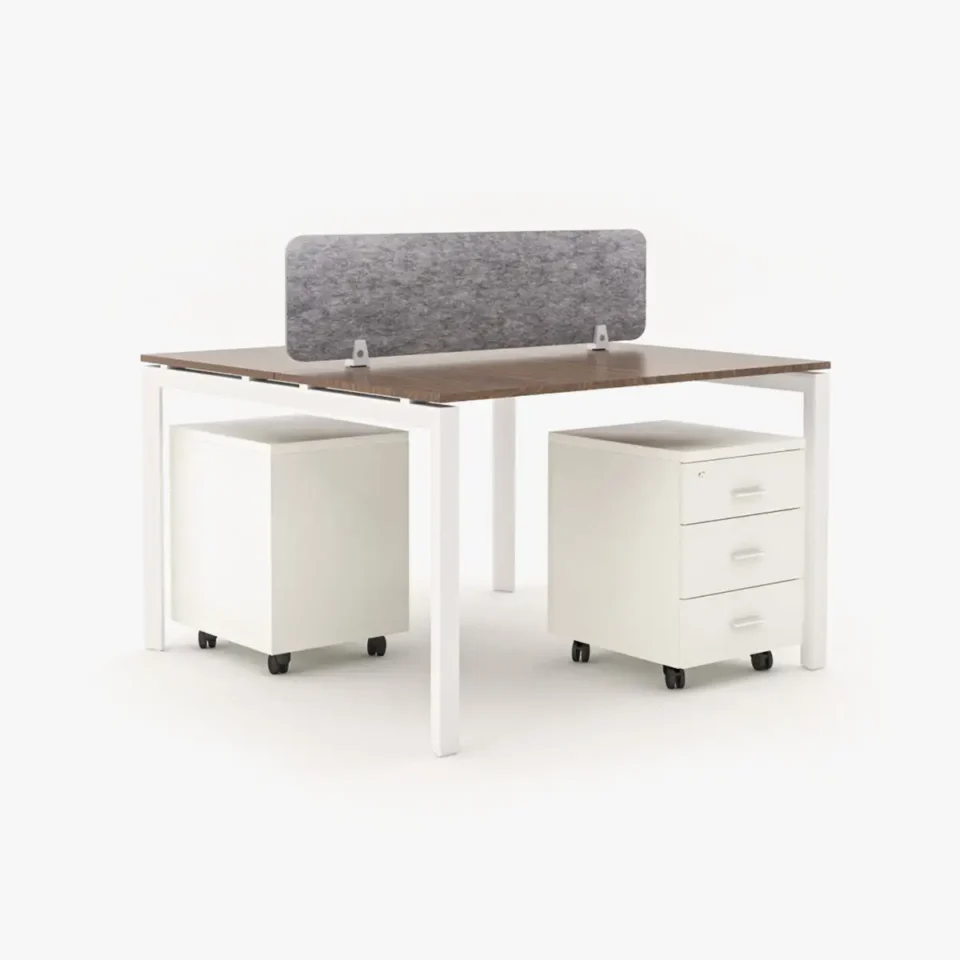 Nove Face to Face Workstation Cluster of 2