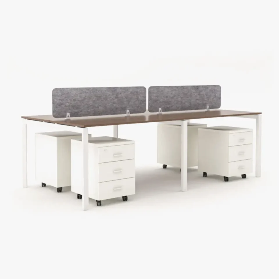 Nove Face to Face Workstation Cluster of 4