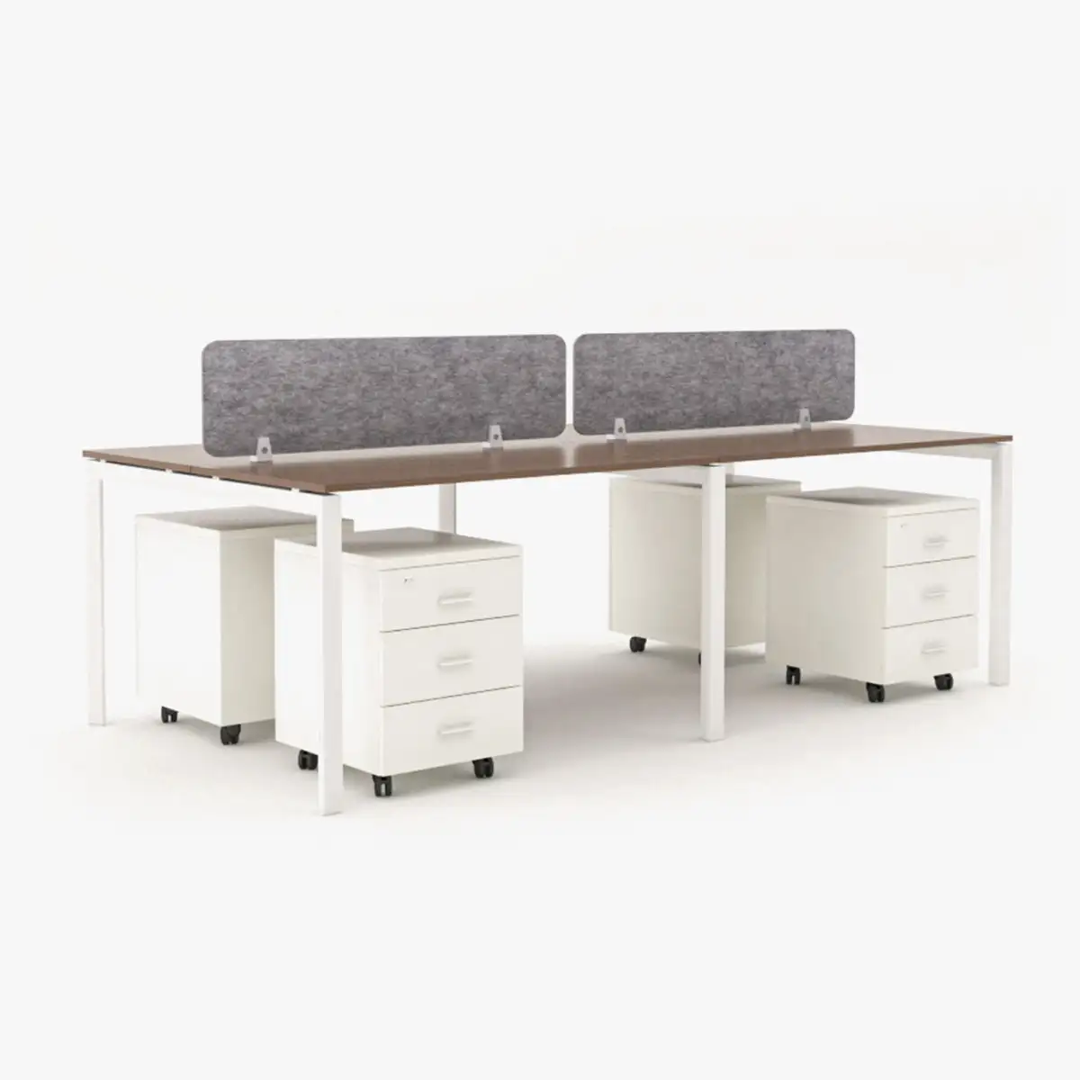 Nove Face to Face Workstation Cluster of 4