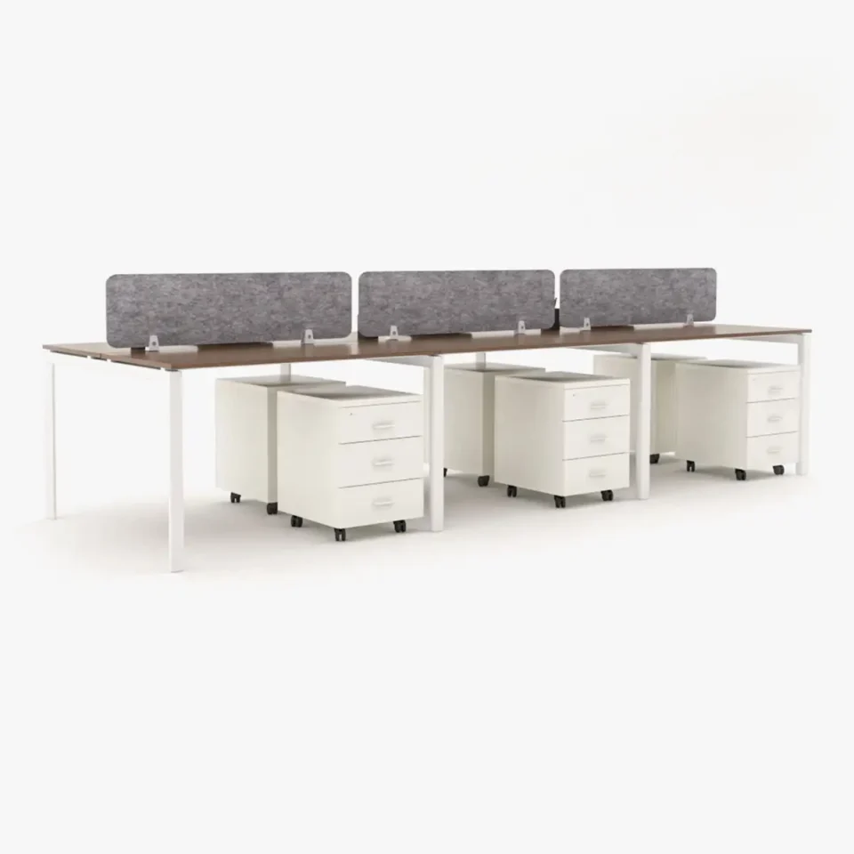Nove Face to Face Workstation Cluster of 6