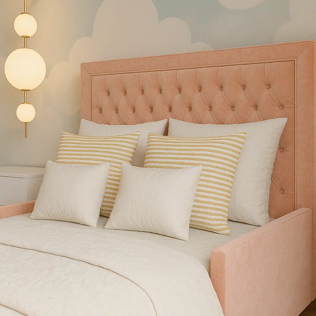 Elegance Tuft Kids Bed