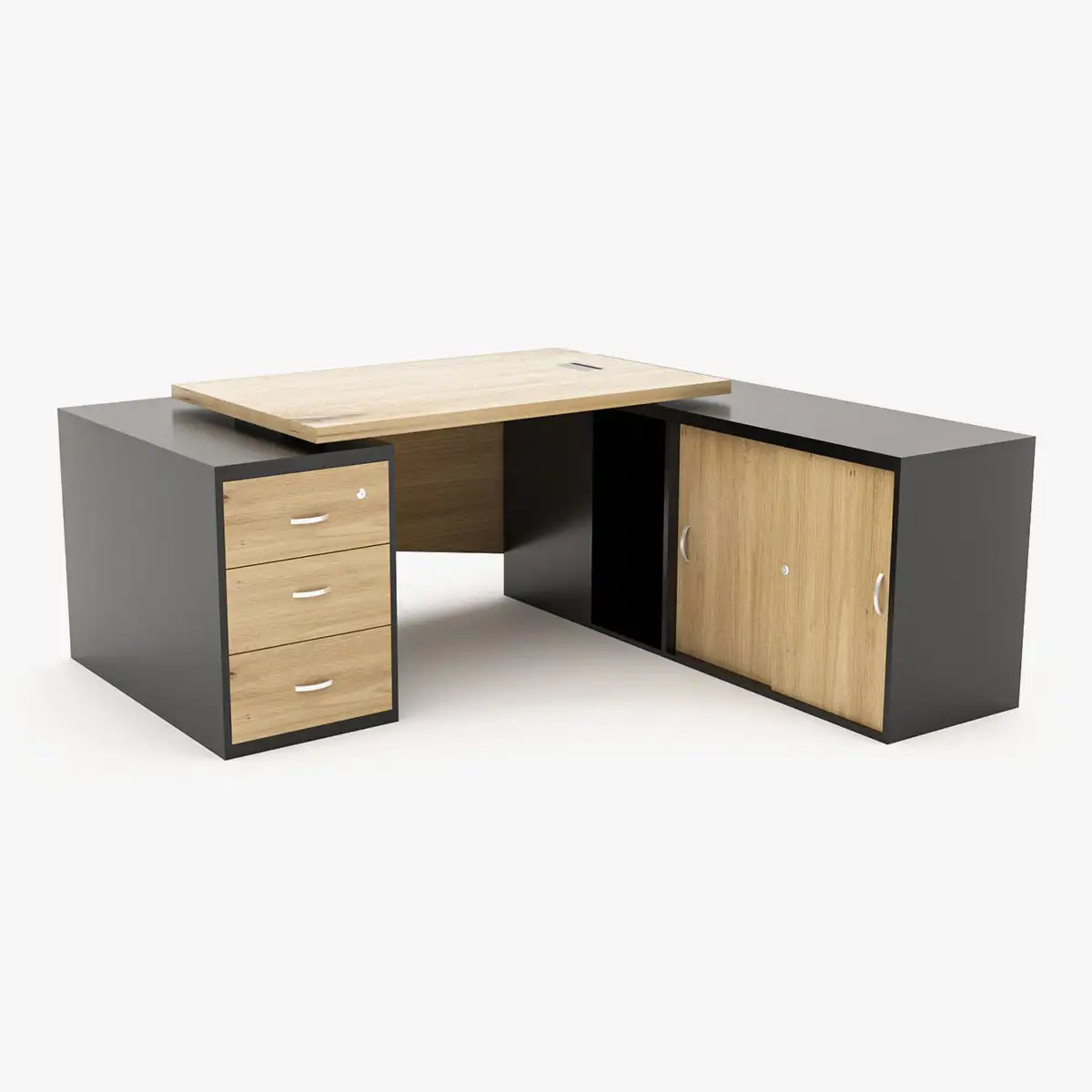 Orbita Executive L-Shape Desk