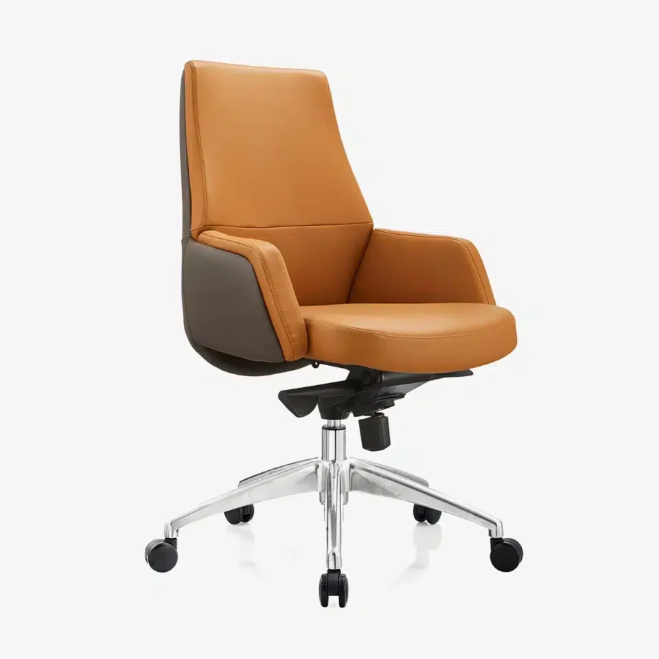 Primo Medium Back Leather Chair…