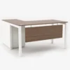 Swifta Series L-Shape Desk with Built-In Storage