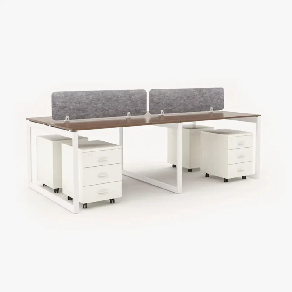 Urbanz Face to Face Workstation Cluster of 4