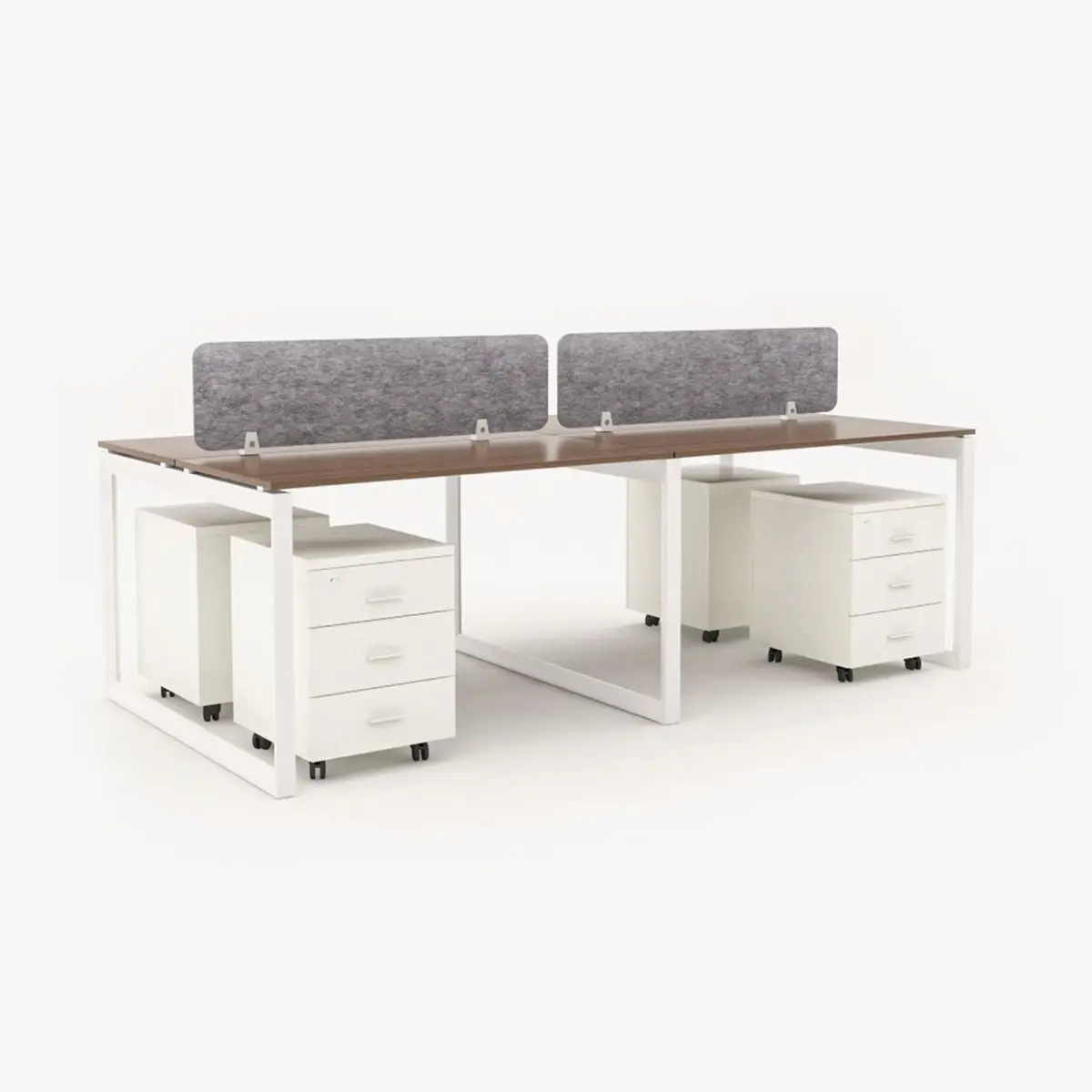 Urbanz Face to Face Workstation Cluster of 4