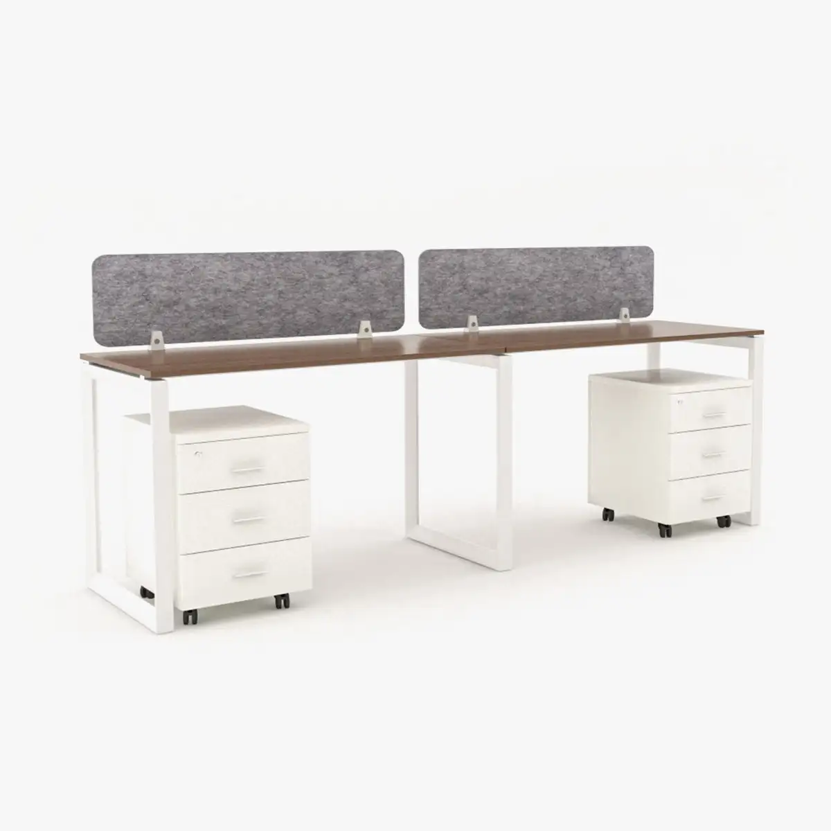 Urbanz In-Line Workstation Cluster of 2