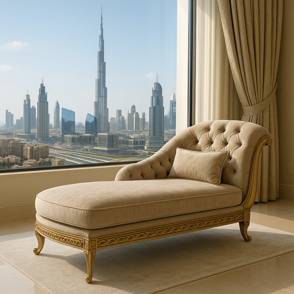 Chaise Lounge in Dubai, UAE | Luxury & Custom Chaise Lounges