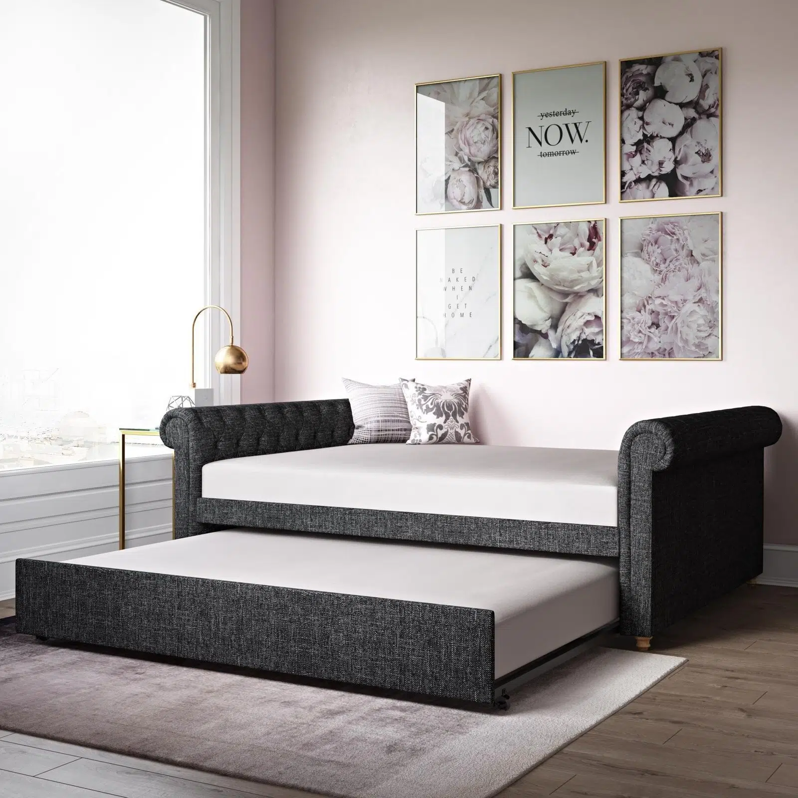 CARVIN Upholstered Daybed