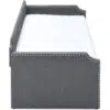 TAVIRA Upholstered Daybed with Trundle