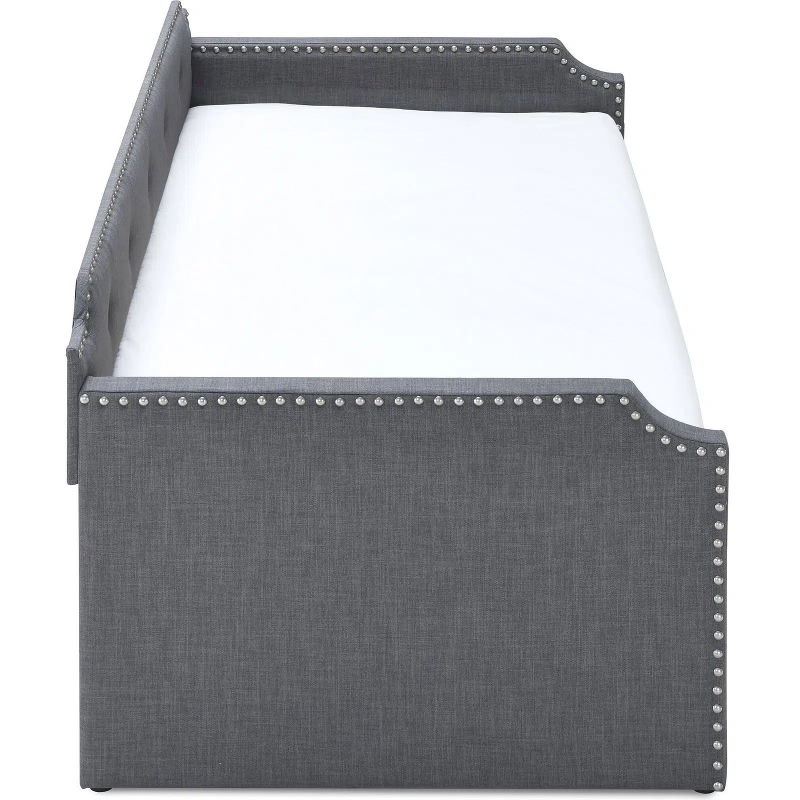 TAVIRA Upholstered Daybed with Trundle